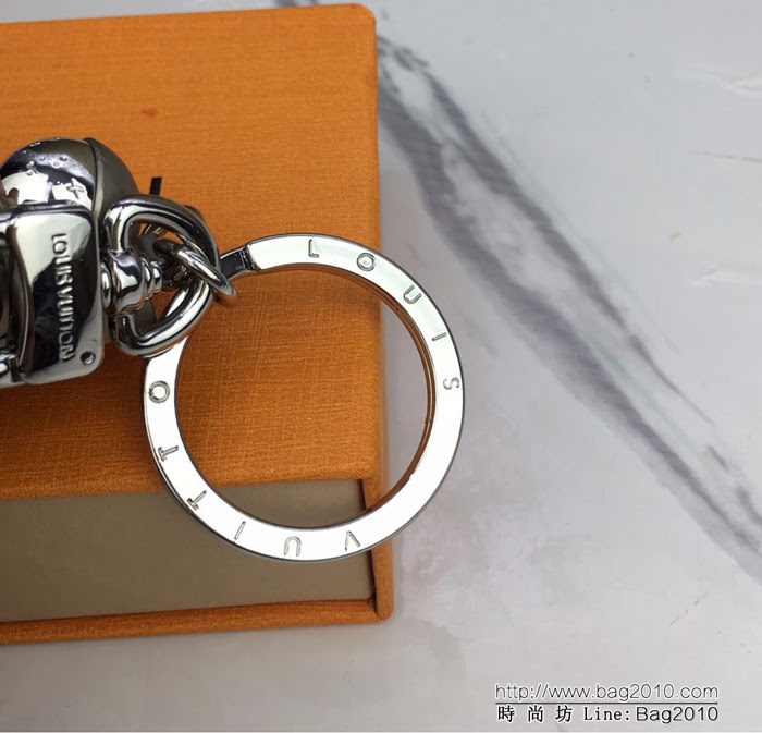 路易威登LV 2019春夏季前預展系列 限量版Saceman鑰匙扣與包飾 拉絲鍍鈀飾面宇航員人偶 M2213  ydh1047